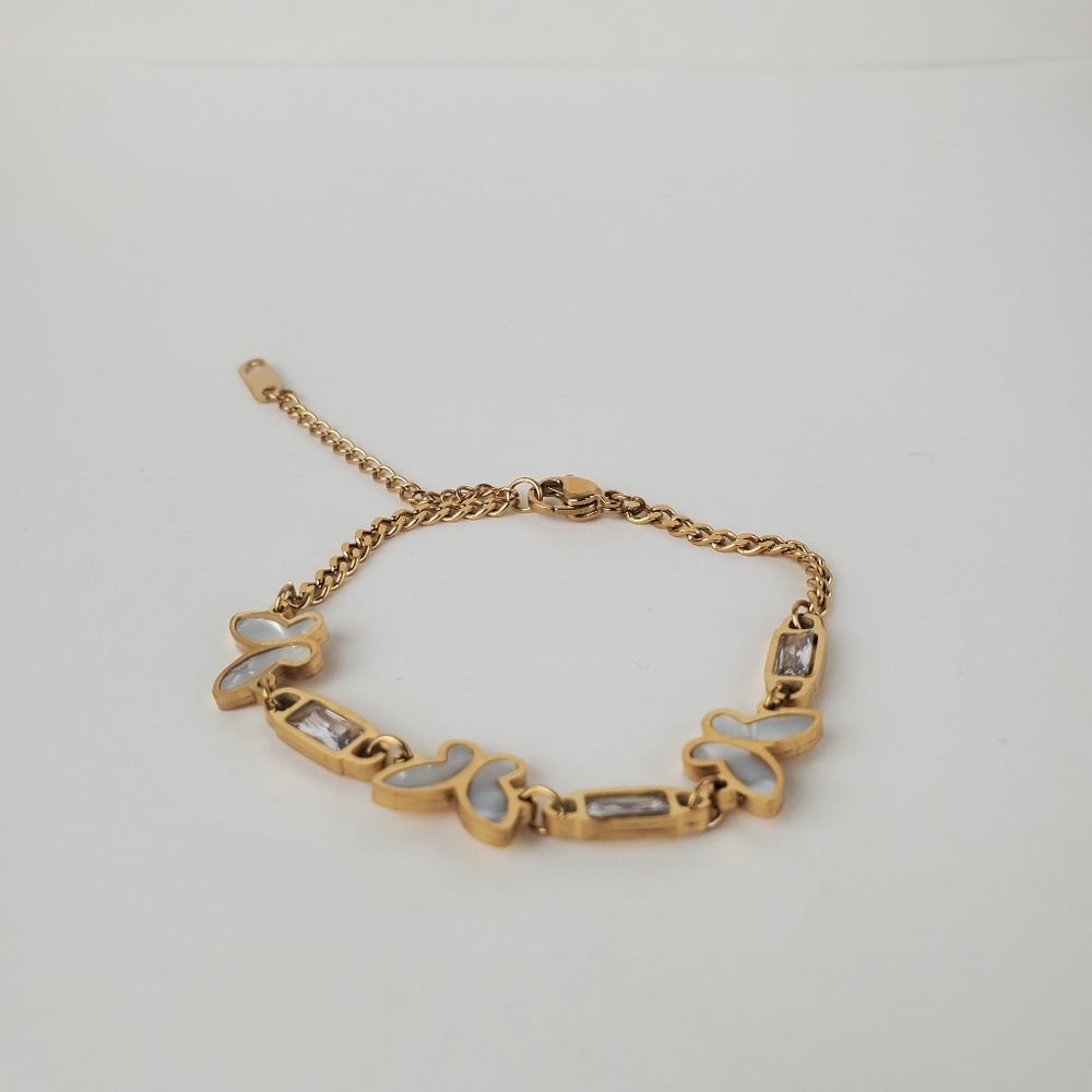 18 k stainless steel bracelet
